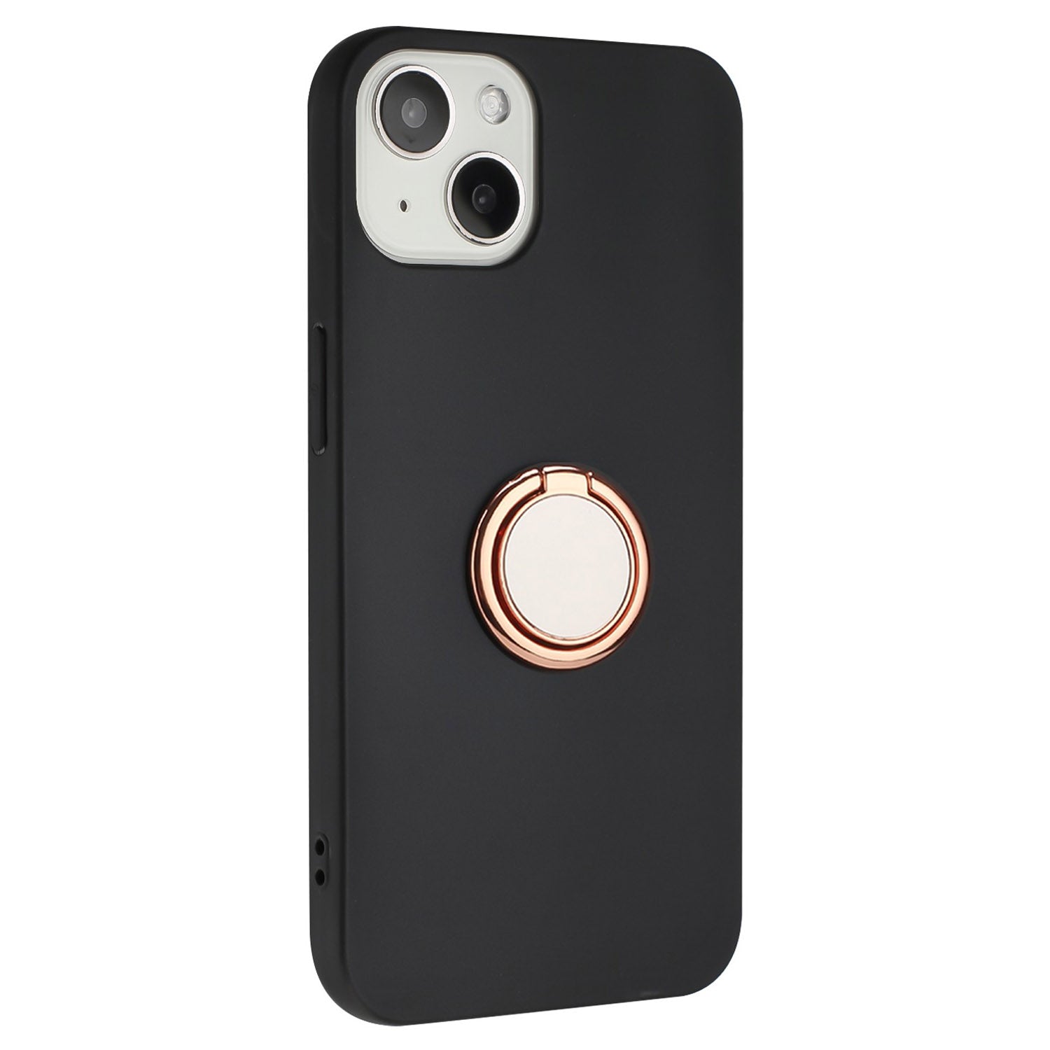 For iPhone 14 Ring Kickstand Matte Anti-scratch TPU Cover Phone Case Support Car Magnet Mount For iPhone 14 Ring Kickstand Matte Anti-scratch TPU Cover Phone Case Support Car Magnet Mount